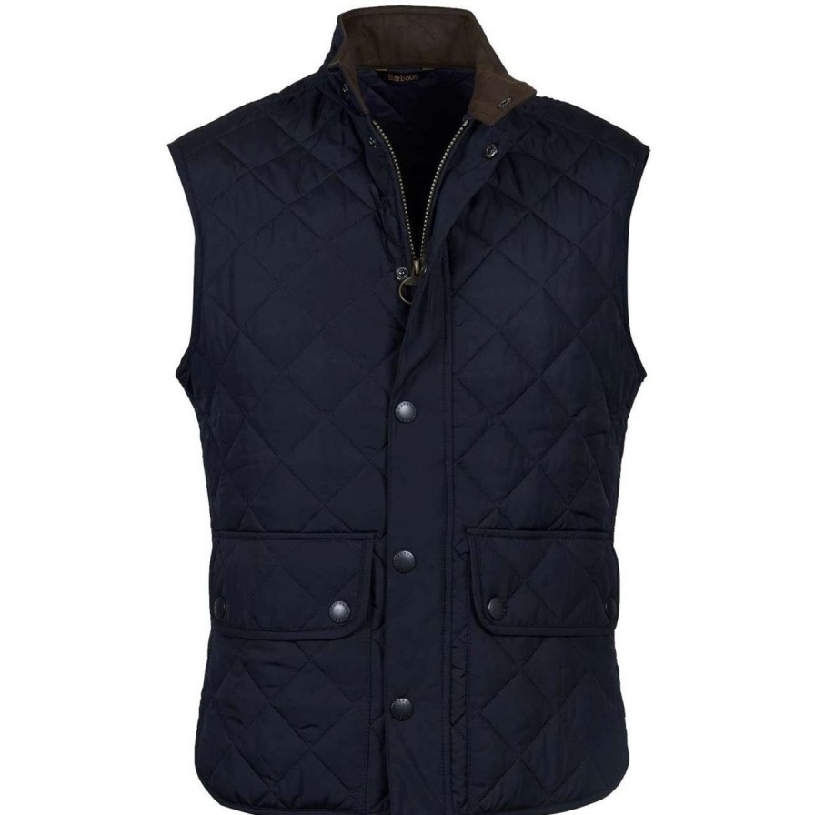 Clothing * | Flash Sale Barbour Mens Lowerdale Quilted Gilet