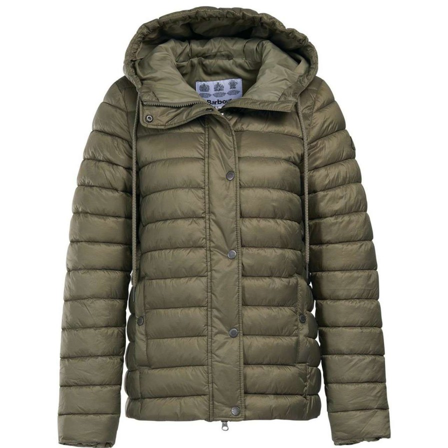 Jackets * | New Threads Barbour Womens Seaholly Quilted Jacket