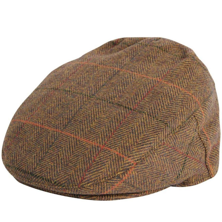 Accessories * | Best Price Barbour Mens Wilkin Flat Cap