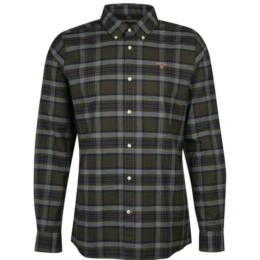 Clothing * | Lower Prices Barbour Mens Helton Tailored Shirt