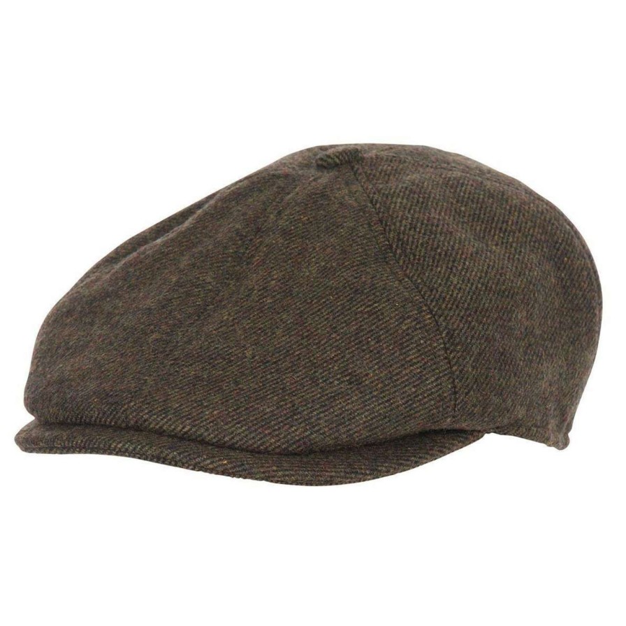 Accessories * | Discount Store Barbour Mens Claymore Bakerboy Hat