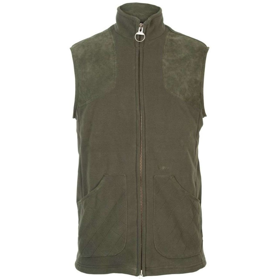 Clothing * | Best Price Barbour Mens Dunmoor Fleece Gilet