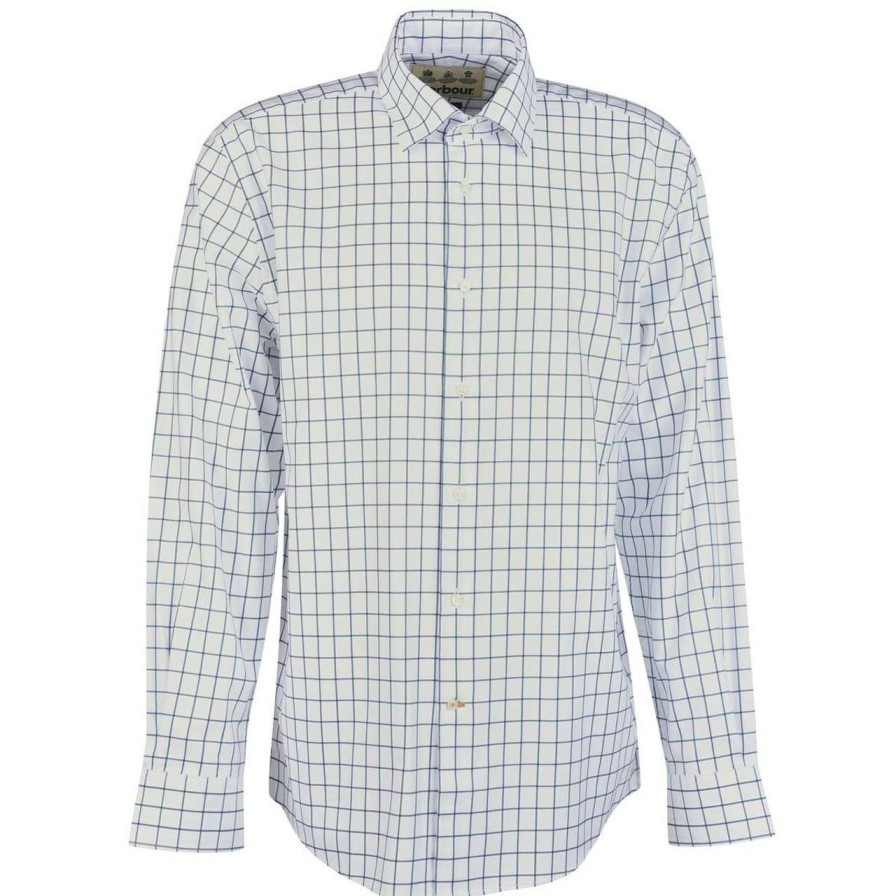 Clothing * | 100% Guarantee Barbour Mens Hanstead Country Active Shirt