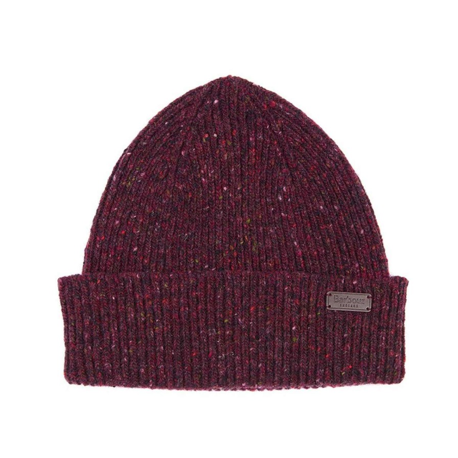 Accessories * | Good Quality Barbour Mens Lowerfell Beanie