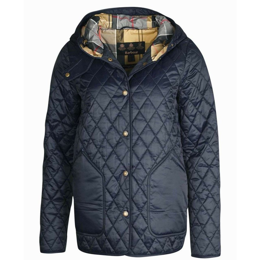 Jackets * | Best Price Barbour Womens Belvoir Quilted Jacket