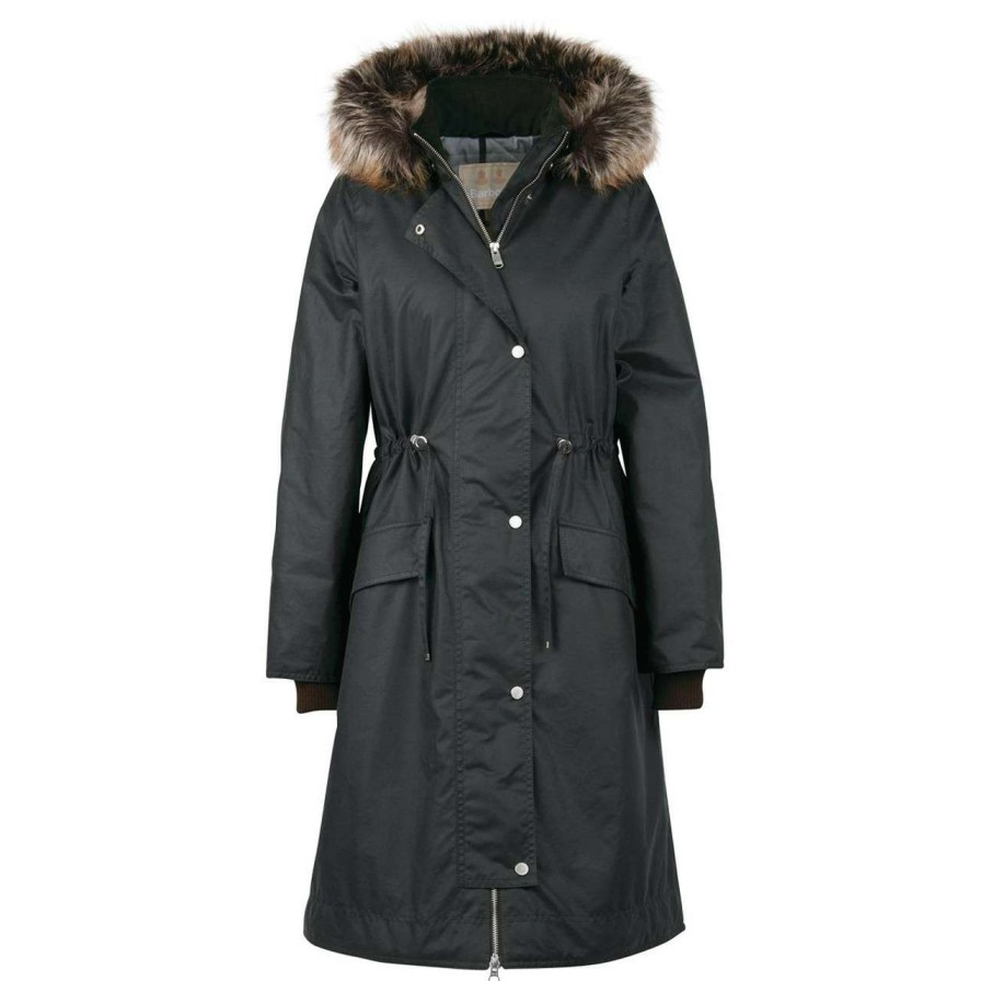 Jackets * | Cheap Barbour Womens Lorelie Wax Jacket