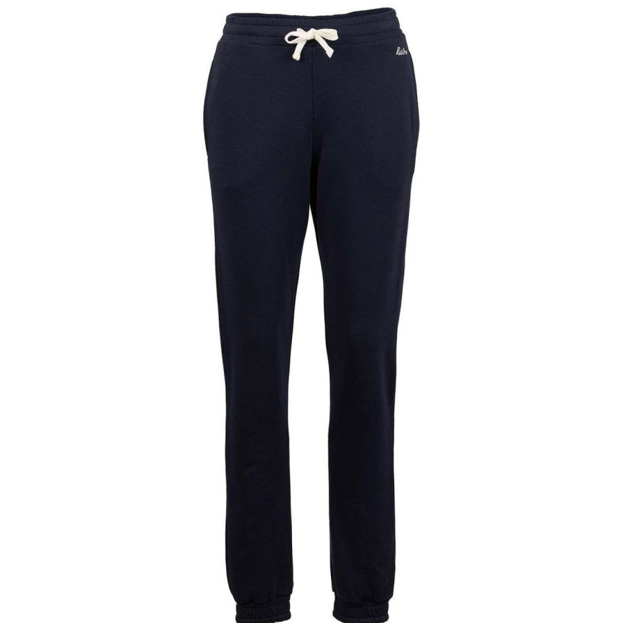 Clothing * | Discount Online Barbour Womens Otterburn Jogger Bottoms Navy