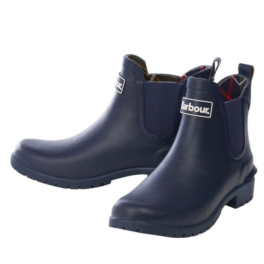 Footwear * | Online Store Barbour Womens Wilton Wellington Boots