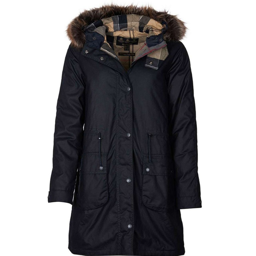 Jackets * | Cheap Barbour Womens Mull Wax Jacket