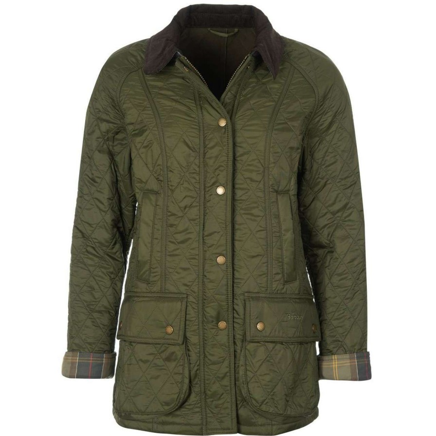 Jackets * | Discount Barbour Womens Beadnell Polarquilt Jacket