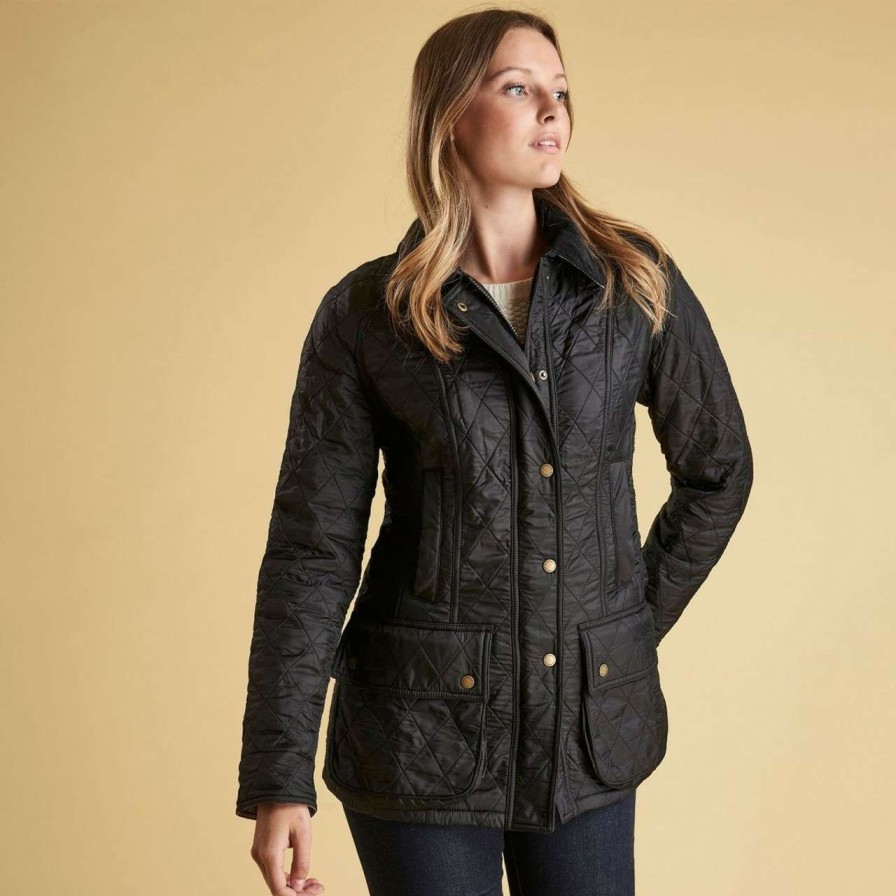 Jackets * | Discount Barbour Womens Beadnell Polarquilt Jacket