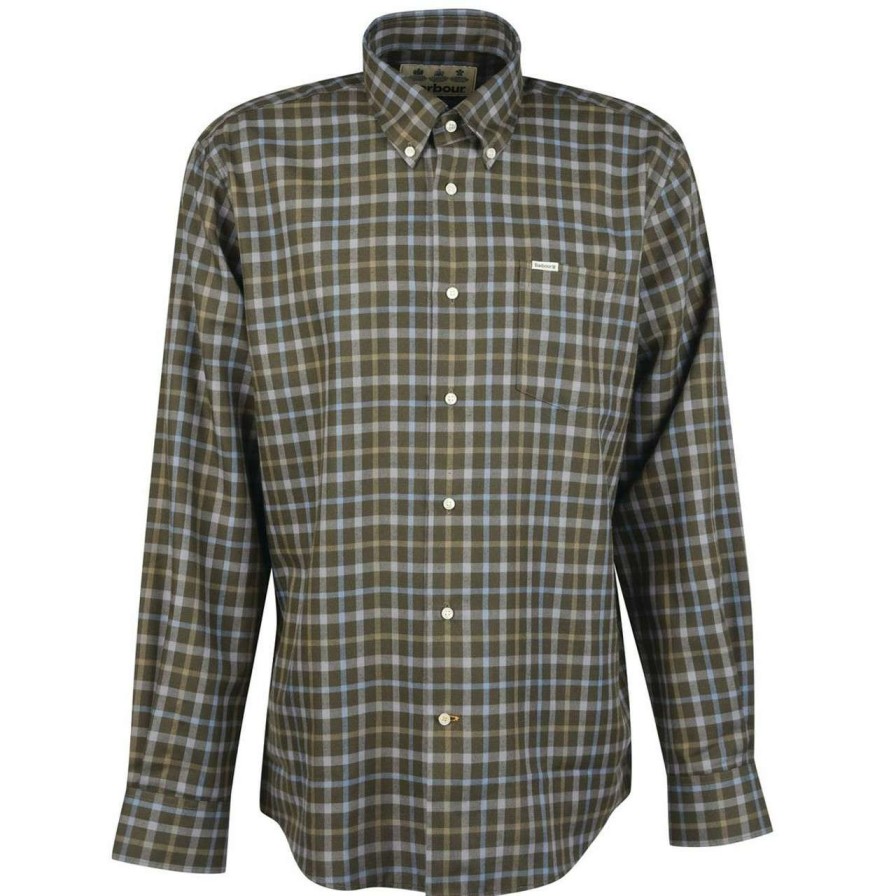 Clothing * | Shop Barbour Mens Coll Thermo Shirt