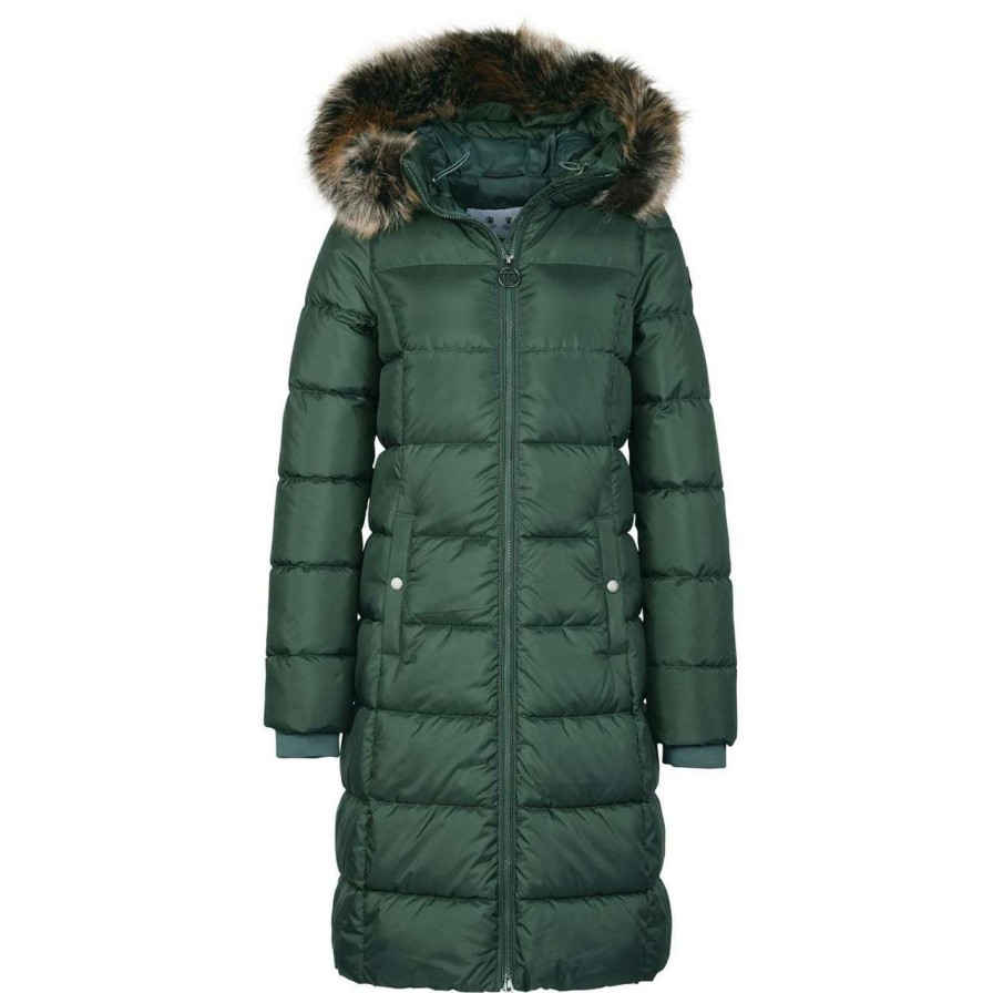 Jackets * | Cheap Barbour Womens Rosoman Quilted Jacket