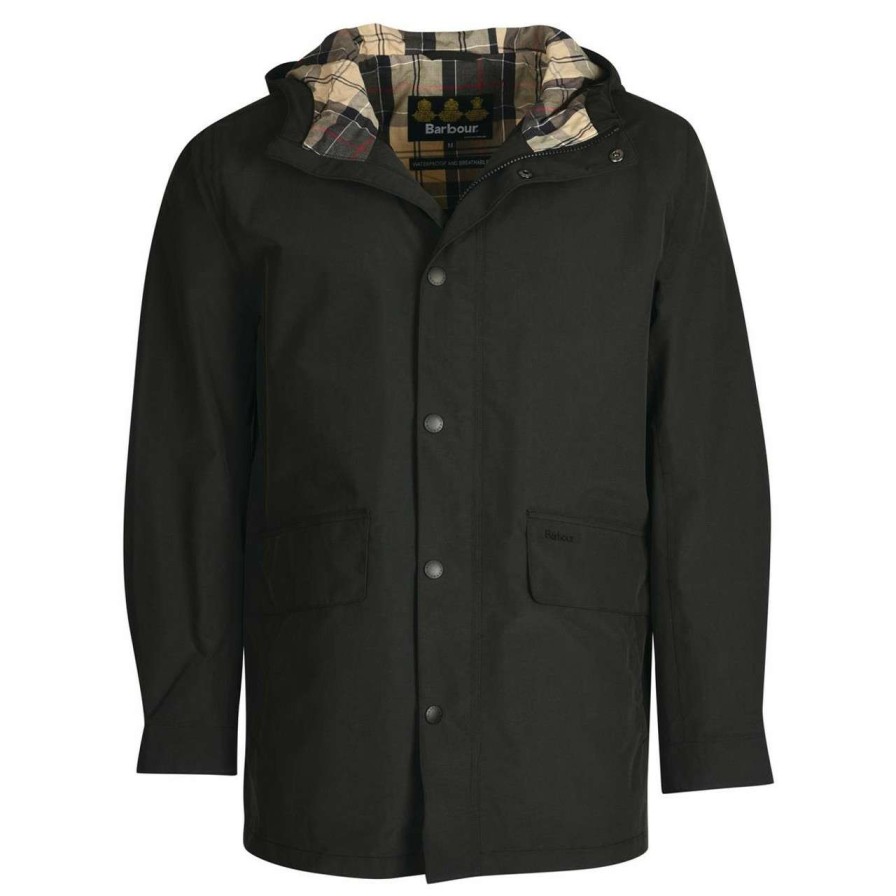 Jackets * | Lower Prices Barbour Mens Summer City Parka Jacket