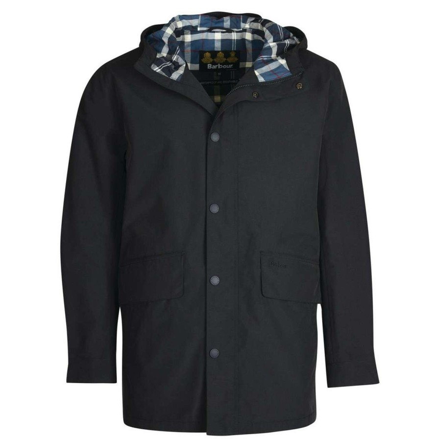 Jackets * | Lower Prices Barbour Mens Summer City Parka Jacket