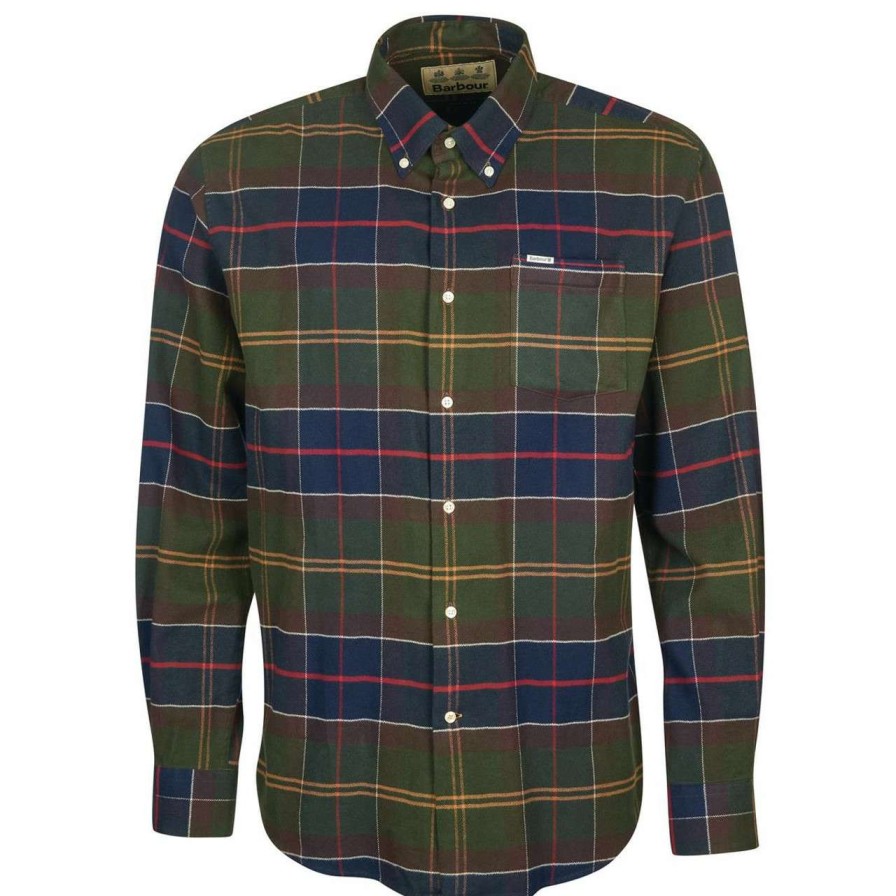 Clothing * | Discount Store Barbour Mens Hogside Regular Shirt