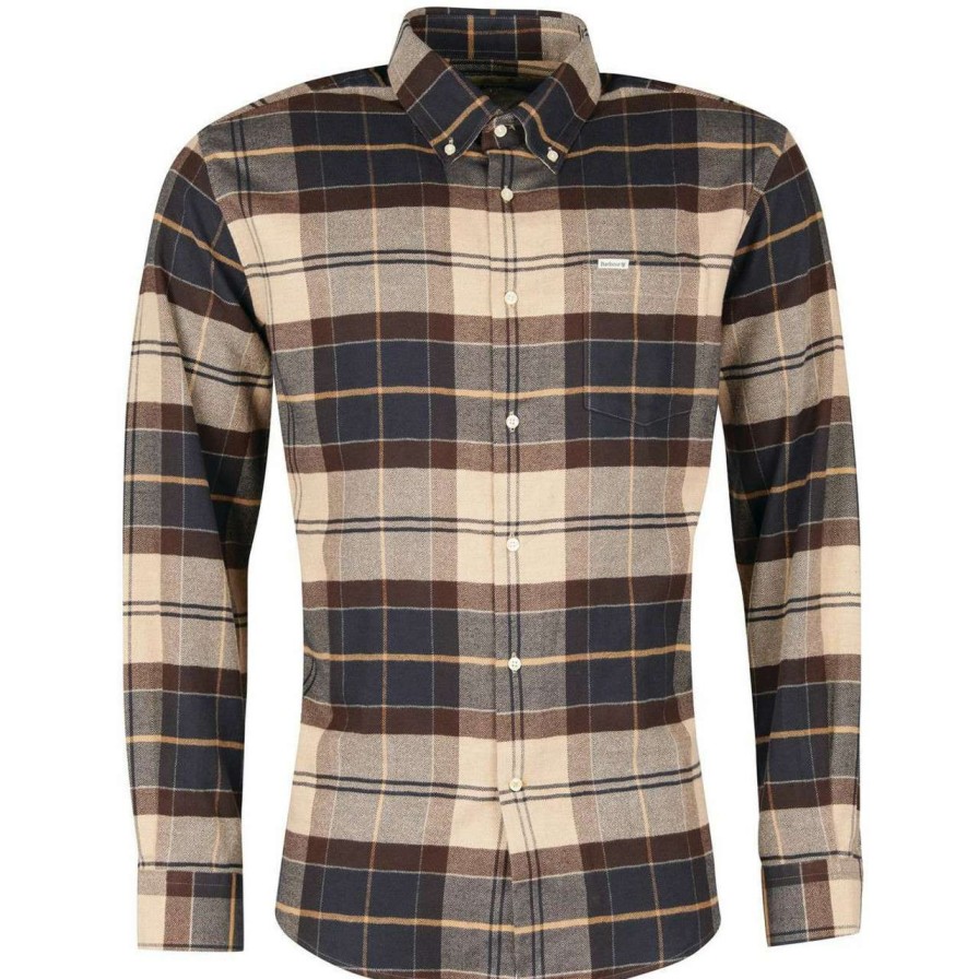 Clothing * | Discount Store Barbour Mens Hogside Regular Shirt