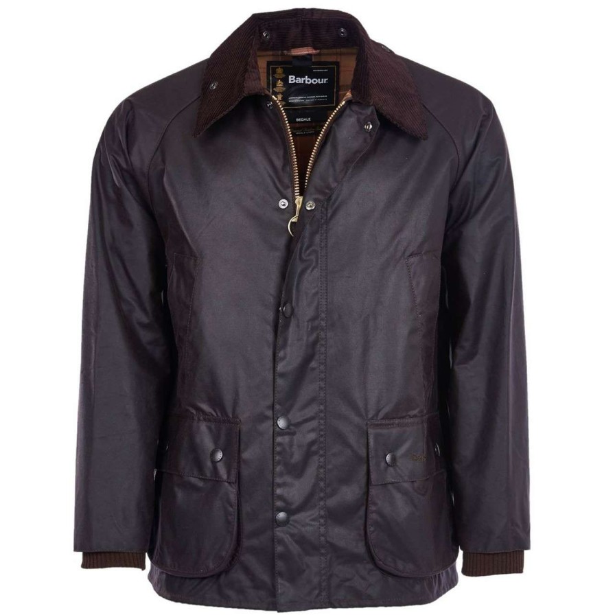 Jackets * | Shop Barbour Mens Bedale Wax Jacket