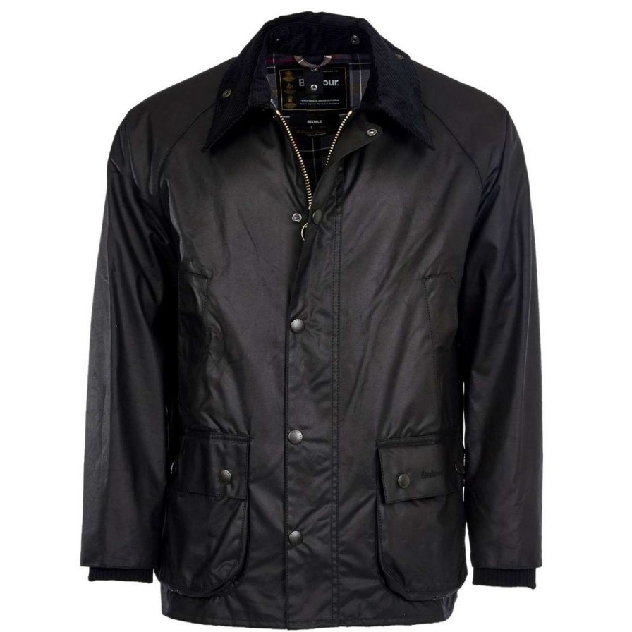 Jackets * | Shop Barbour Mens Bedale Wax Jacket