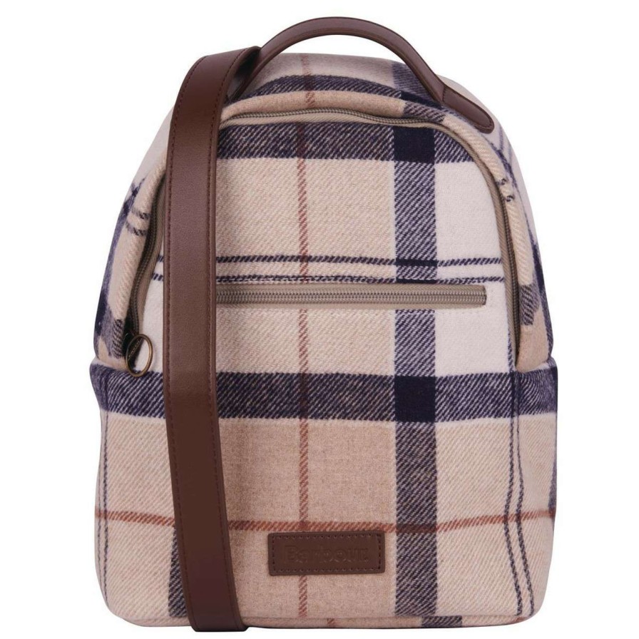 Accessories * | Discount Barbour Unisex Caley Tartan Backpackns Caley Tartan Backpack