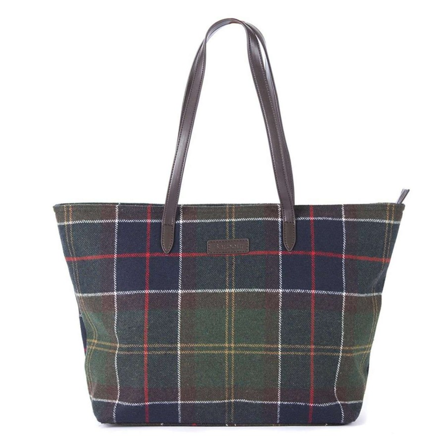 Accessories * | Cheap Barbour Womens Witford Tartan Tote