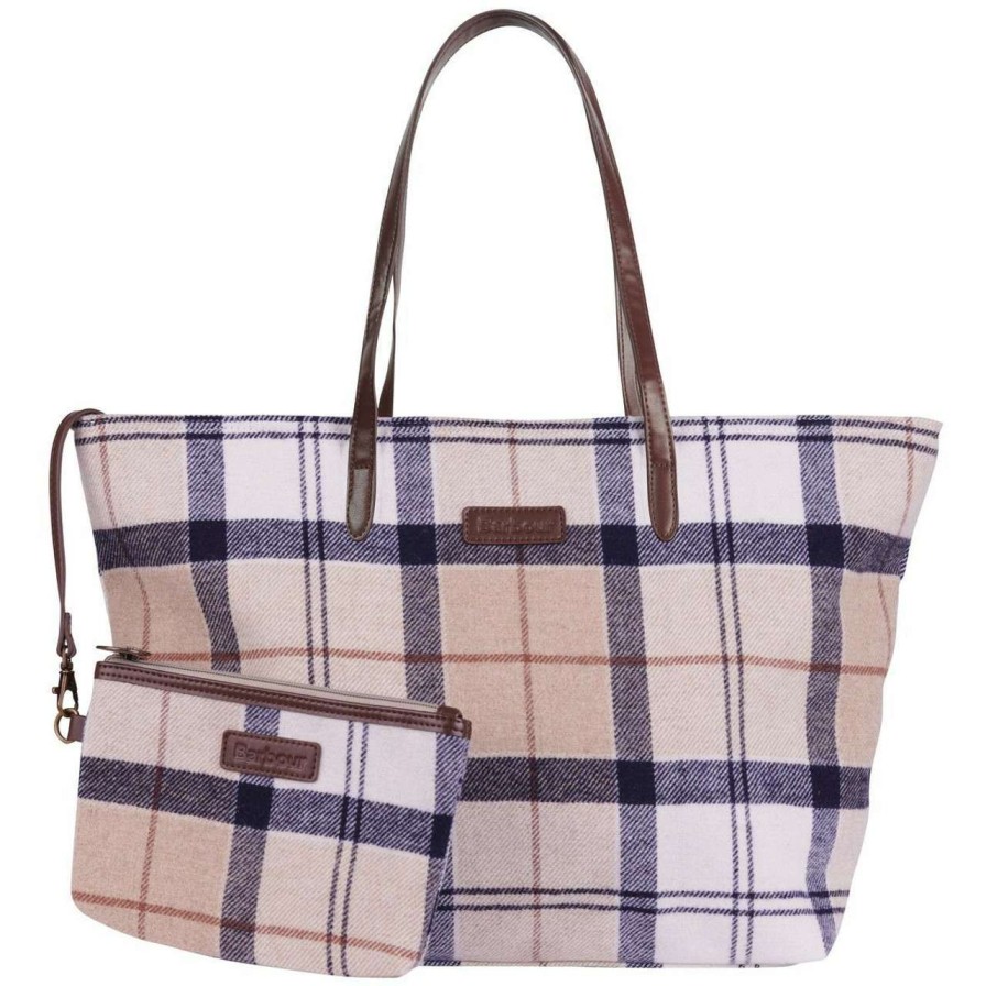 Accessories * | Cheap Barbour Womens Witford Tartan Tote