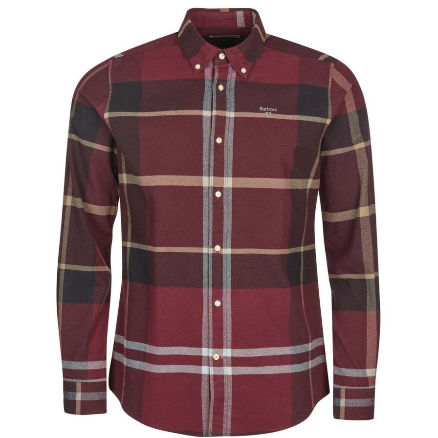 Clothing * | Discount Store Barbour Mens Iceloch Tailored Shirt