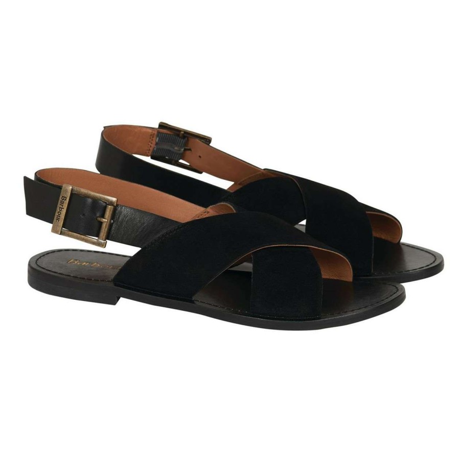 Footwear * | Flash Sale Barbour Womens Swain Sandals