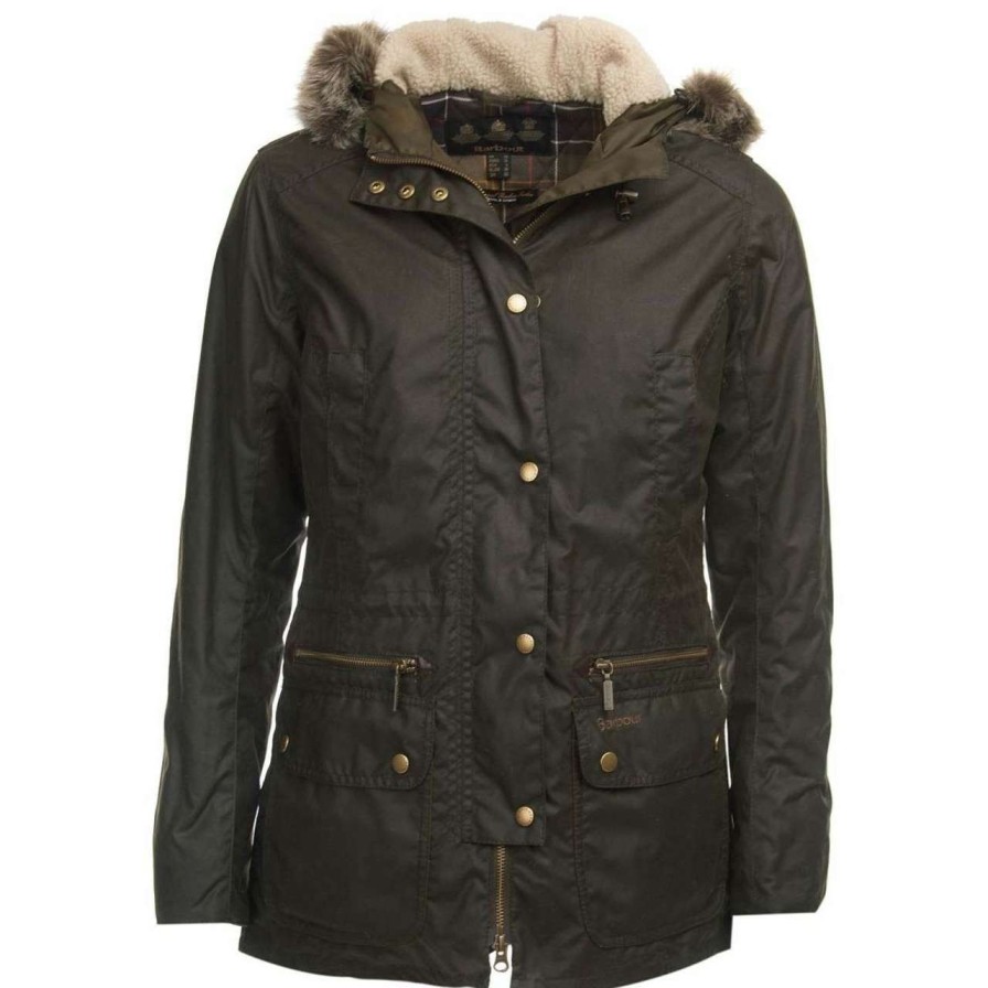 Jackets * | Cheap Barbour Womens Kelsall Wax Jacket