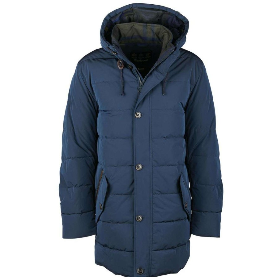 Jackets * | Online Store Barbour Mens Chelsea Baffle Quilted Jacket