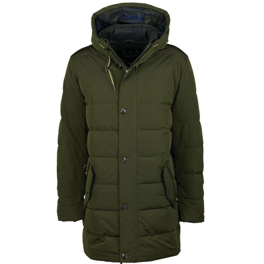 Jackets * | Online Store Barbour Mens Chelsea Baffle Quilted Jacket