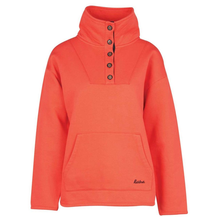 Clothing * | New Threads Barbour Womens Fairbarn Overlayer Jumper