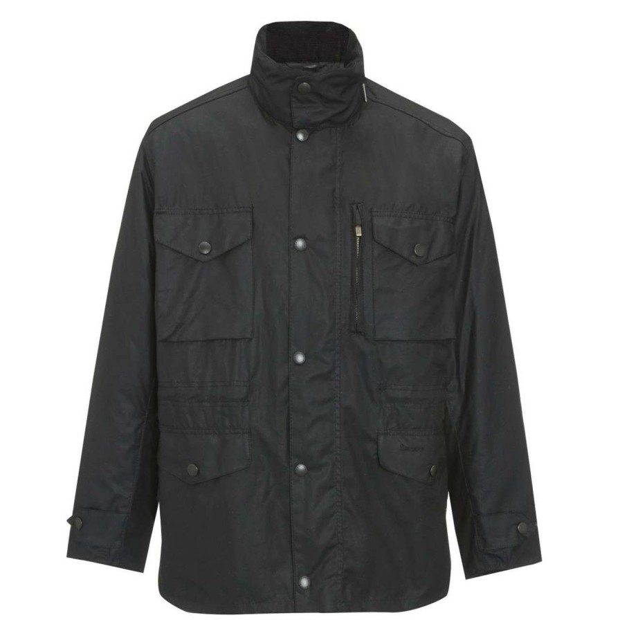 Jackets * | Flash Sale Barbour Mens Sapper Wax Jacket