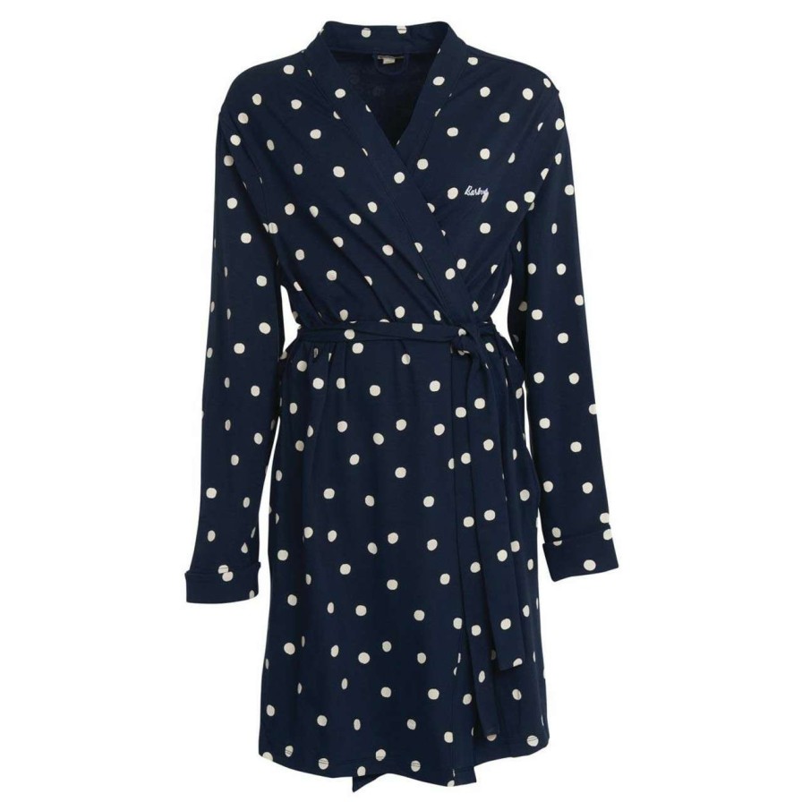 Clothing * | Discount Barbour Womens Dotty Robe