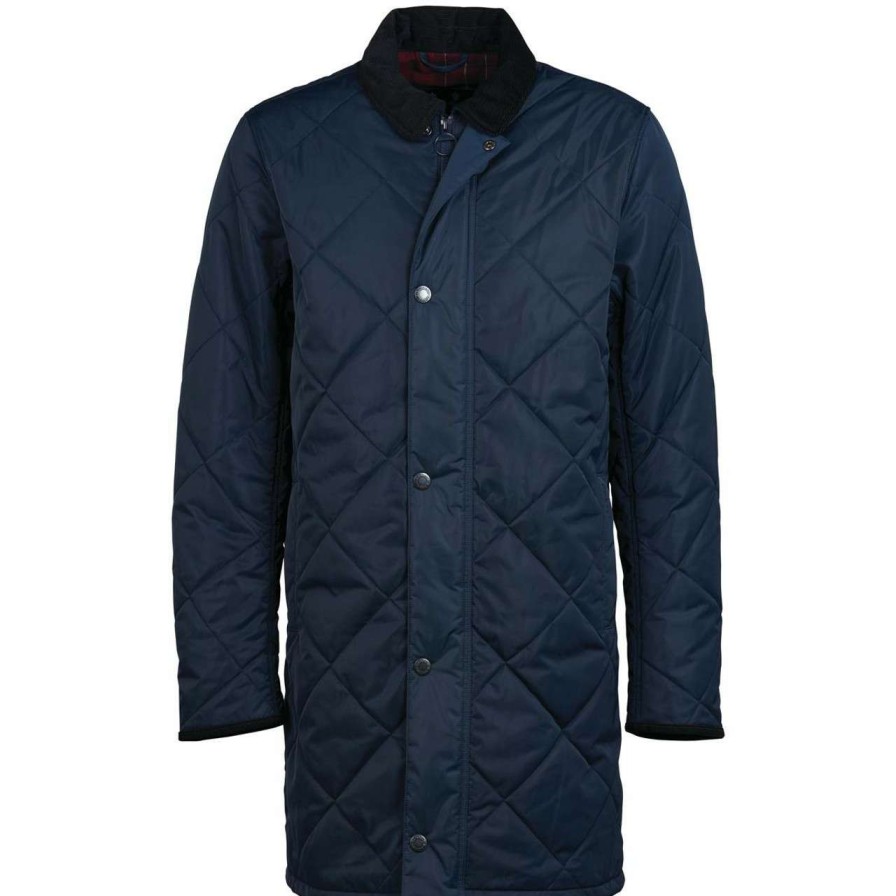 Jackets * | Cheap Barbour Mens Carlton Quilted Jacket