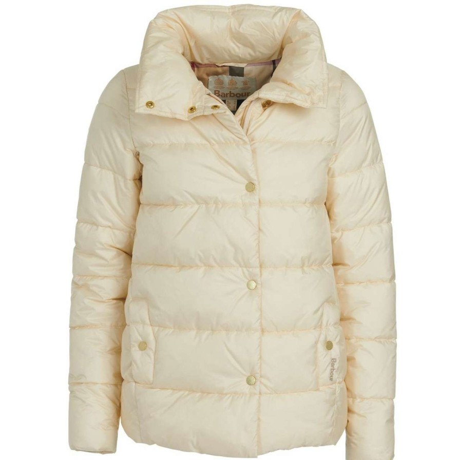 Jackets * | Lower Prices Barbour Womens Bristro Quilted Jacket Jasmine/Hessian Tartan