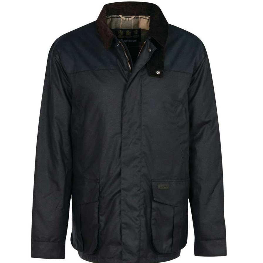 Jackets * | Flash Sale Barbour Mens Findon Wax