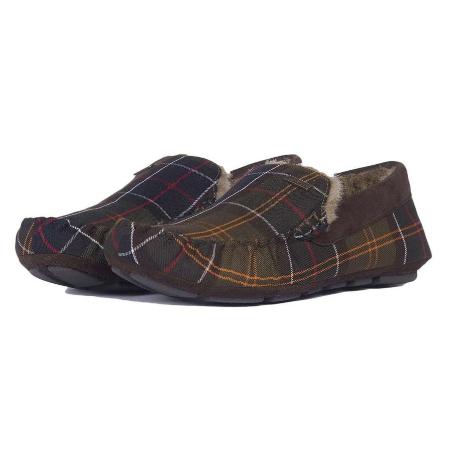 Footwear * | Discount Online Barbour Mens Monty Slippers